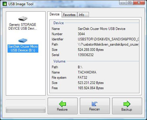 USB Image Tool