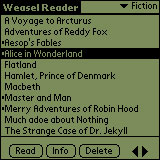 Weasel Reader