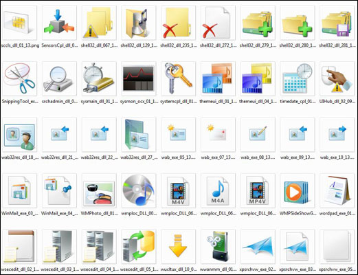 Windows 7 PDC Icons