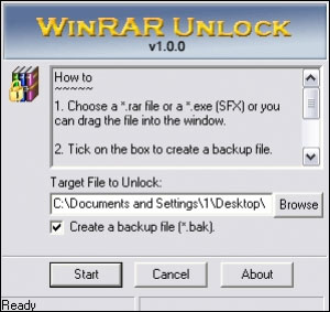 Winrar Unlock
