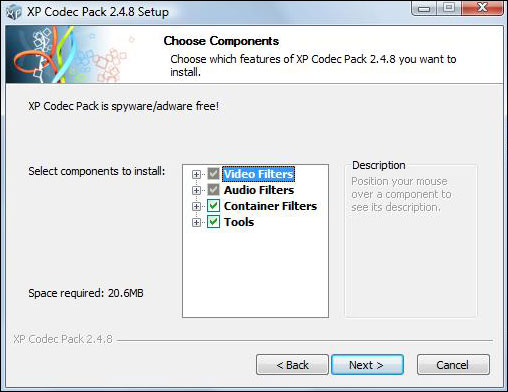 XP Codec Pack