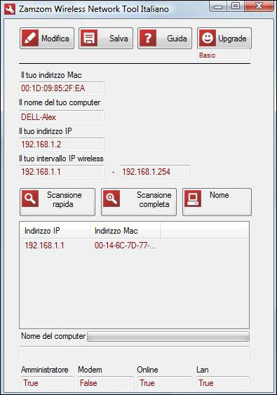 Zamzom wireless network tool