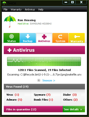 ZenOK Free Antivirus 2012